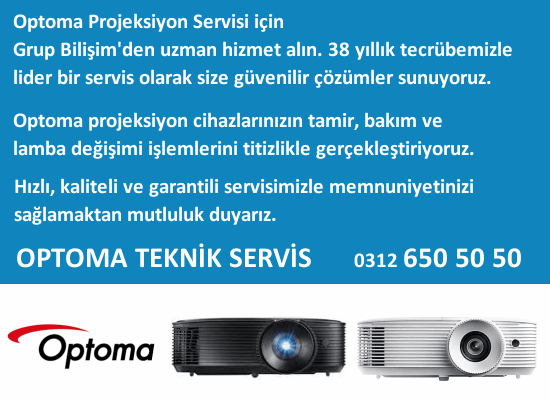 Ankara Optoma Projeksiyon Servisi